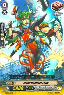 Mega Hammer Lady (G-BT10: Raging Clash of the Blade Fangs)