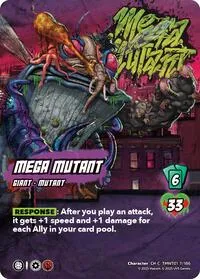 Mega Mutant (Teenage Mutant Ninja Turtles) — UniVersus Card Value