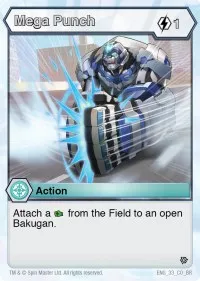 Mega Punch (Resurgence) — Bakugan TCG Card Value