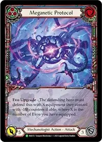 Meganetic Protocol FAB172 (Flesh and Blood: Promo Cards)