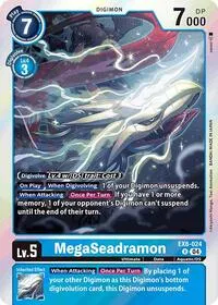 MegaSeadramon (Chain of Liberation) — Digimon Card Game Card Value