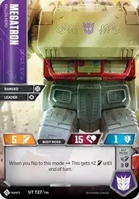 Megatron Fallen Hero (Titan Masters Attack)