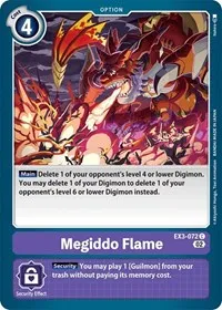 Megiddo Flame (Draconic Roar) — Digimon Card Game Card Value