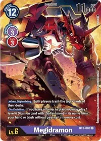 Megidramon (Battle of Omni) — Digimon Card Game Card Value