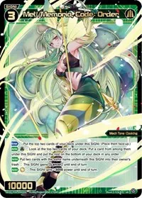 Mel Memoria Code Order (Conflated Diva) — WIXOSS Card Value