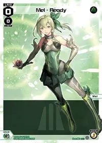 Mel Ready Parallel Foil (Welcome Back Diva -Lostorage-) — WIXOSS Card Value