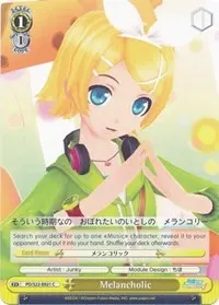 Melancholic (Hatsune Miku -Project DIVA- f)