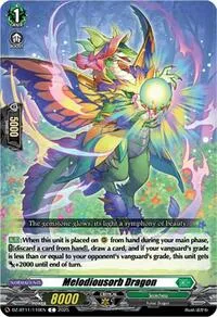 Melodiousorb Dragon (DZ-BT11: Symphony of Might & Bloom) — Cardfight Vanguard Card Value
