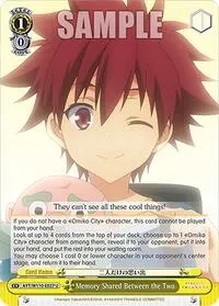 Memory Shared Between the Two (Ayakashi Triangle) — Weiss Schwarz Card Value