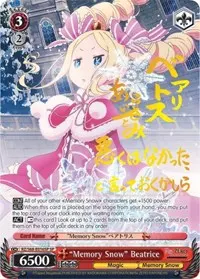 Memory Snow Beatrice SP (Re:ZERO Memory Snow)