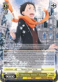 Memory Snow Subaru (Re:ZERO Memory Snow)