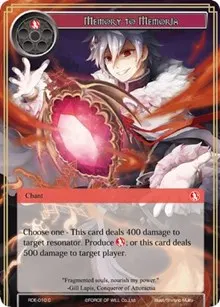 Memory to Memoria (Return of the Dragon Emperor)