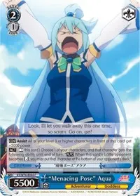 Menacing Pose Aqua (KonoSuba The Movie: Legend of Crimson)