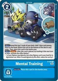 Mental Training Blast Ace Box Topper (Digimon Promotion Cards)