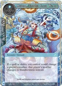 Mephina Thunder Cloud Wizard (The Time Spinning Witch) — Force of Will Card Value