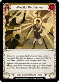 Merciful Retribution FAB026 (Flesh and Blood: Promo Cards)