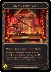 Merciless Battleaxe Marvel (Dynasty)