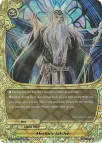 Merlins Advice (Rainbow Striker) — Future Card BuddyFight Card Value