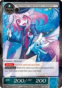 Mermaid Apprentice Student (Starter Deck: Royal Palace of the Roaring Seas) — Force of Will Card Value