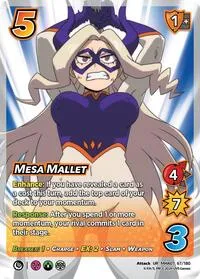 Mesa Mallet (UniVersus: My Hero Academia: Girl Power) — UniVersus Card Value
