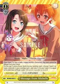 Message from Michelle (BanG Dream! Girls Band Party! Vol.2)