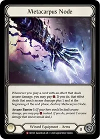 Metacarpus Node (Crucible of War) — Flesh & Blood TCG Card Value