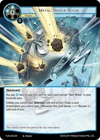 Metal Shield Solid (The Underworld of Secrets)