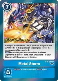 Metal Storm (X Record Pre-Release Cards)
