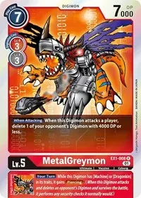 MetalGreymon (Classic Collection) — Digimon Card Game Card Value