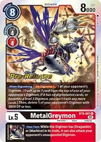 MetalGreymon (New Awakening Pre-Release Cards) — Digimon Card Game Card Value