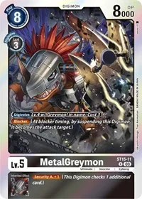MetalGreymon (Starter Deck 15: Dragon of Courage) — Digimon Card Game Card Value