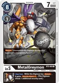 MetalGreymon BT2 063 (Release Special Booster 1.0)