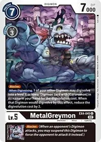 MetalGreymon EX4 045 (Alternative Being Booster)