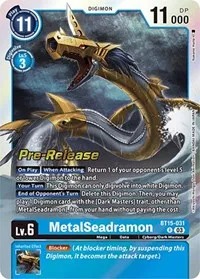 MetalSeadramon (Exceed Apocalypse Pre-Release Cards) — Digimon Card Game Card Value