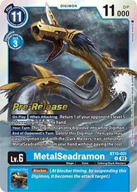 MetalSeadramon (Exceed Apocalypse Pre-Release Cards)
