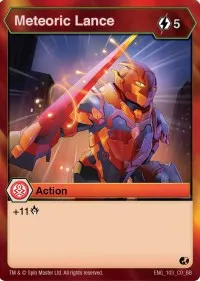 Meteoric Lance (Battle Brawlers) — Bakugan TCG Card Value