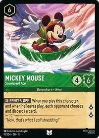 Mickey Mouse Snowboard Ace (Winterspell)