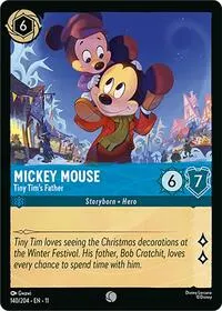 Mickey Mouse Tiny Tims Father (Winterspell)