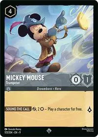 Mickey Mouse Trumpeter (Fabled)