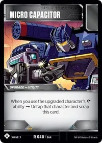 Micro Capacitor (War for Cybertron: Siege I)