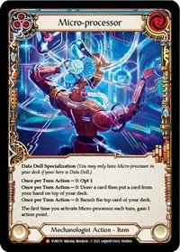 Micro processor (Everfest) — Flesh & Blood TCG Card Value