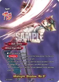 Midnight Shadow ReS (Future Card Buddyfight 10th Anniversary Card Set)