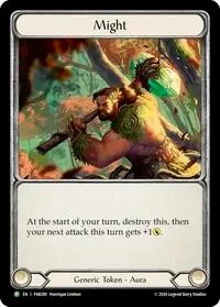 Might FAB280 (Flesh and Blood: Promo Cards)