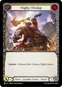 Mighty Windup Yellow (Blitz Deck: Heavy Hitters - Rhinar)