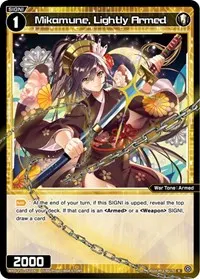 Mikamune Lightly Armed (Reunion Diva)