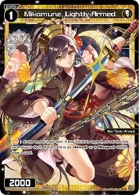 Mikamune Lightly Armed Parallel Foil (Reunion Diva)