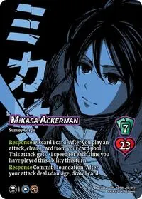 Mikasa Ackerman (Attack on Titan: Battle for Humanity)