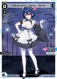 Mikomiko Zero Zero Parallel Foil (Dissonance Diva) — WIXOSS Card Value