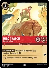 Milo Thatch Spirited Scholar (Into the Inklands)
