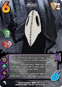 Mimic (UniVersus: My Hero Academia: Undaunted Raid)